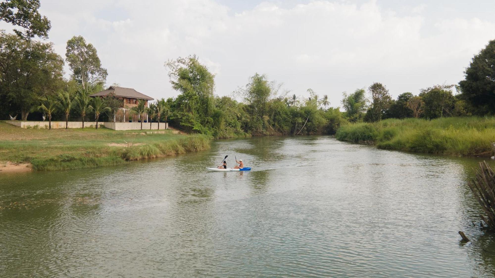 Khla Lodge Kampot Exteriör bild